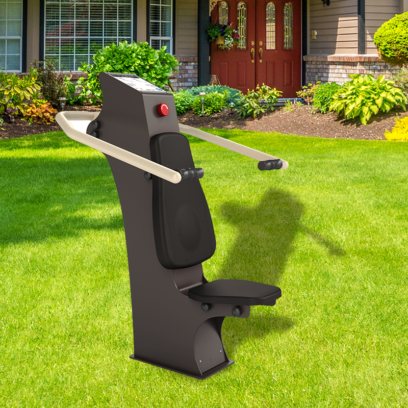 Outdoor push training device