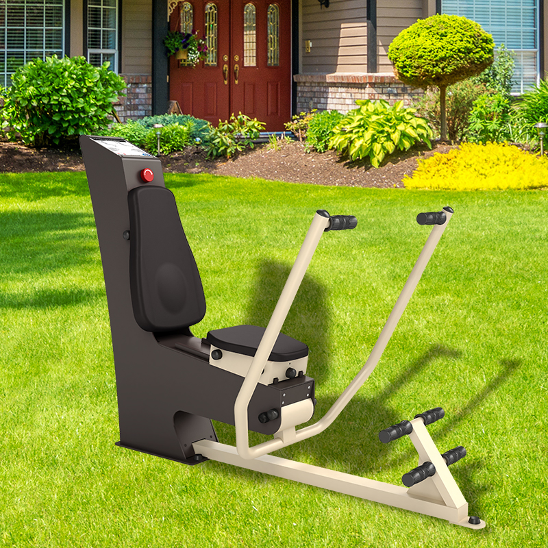 Outdoor rowing trainer